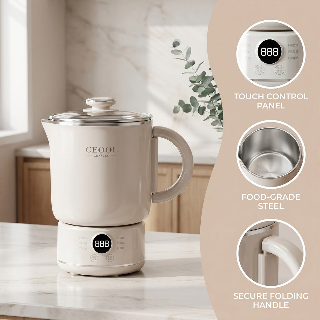 Portable Foldable Electric Kettle