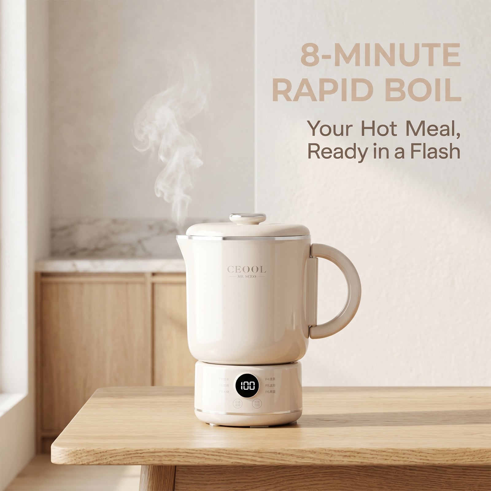 Portable Foldable Electric Kettle