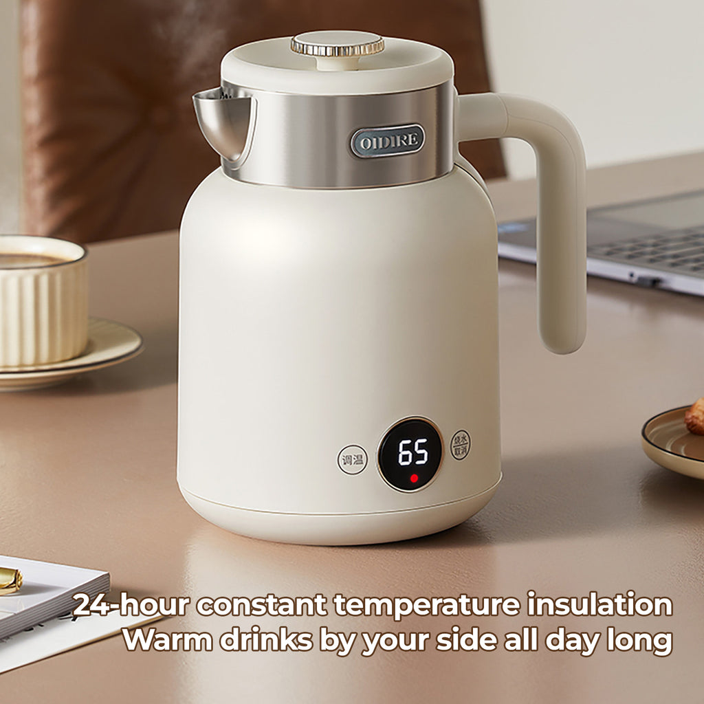 DR01 Electric Kettle - Wholesale 1.5L Smart 24H Constant Temperature Pot OEM/ODM Factory Supply