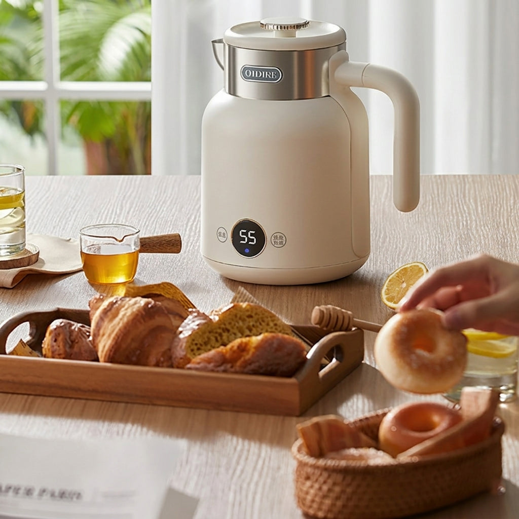 DR01 Electric Kettle - Wholesale 1.5L Smart 24H Constant Temperature Pot OEM/ODM Factory Supply
