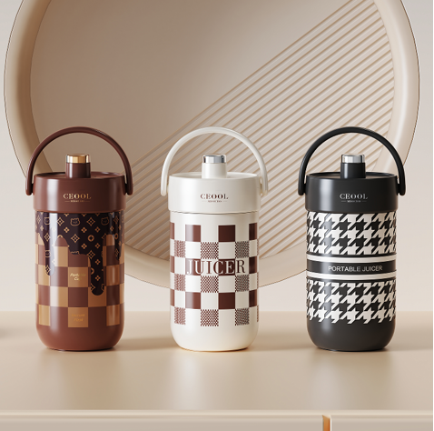 Stainless Steel Vacuum Insulated Portable Blender