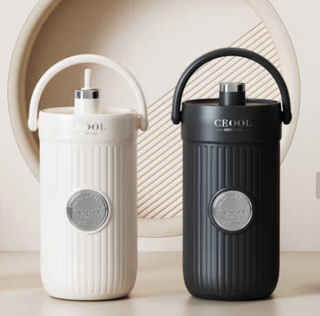 Luxury Fluted Vacuum Insulated Portable Blender
