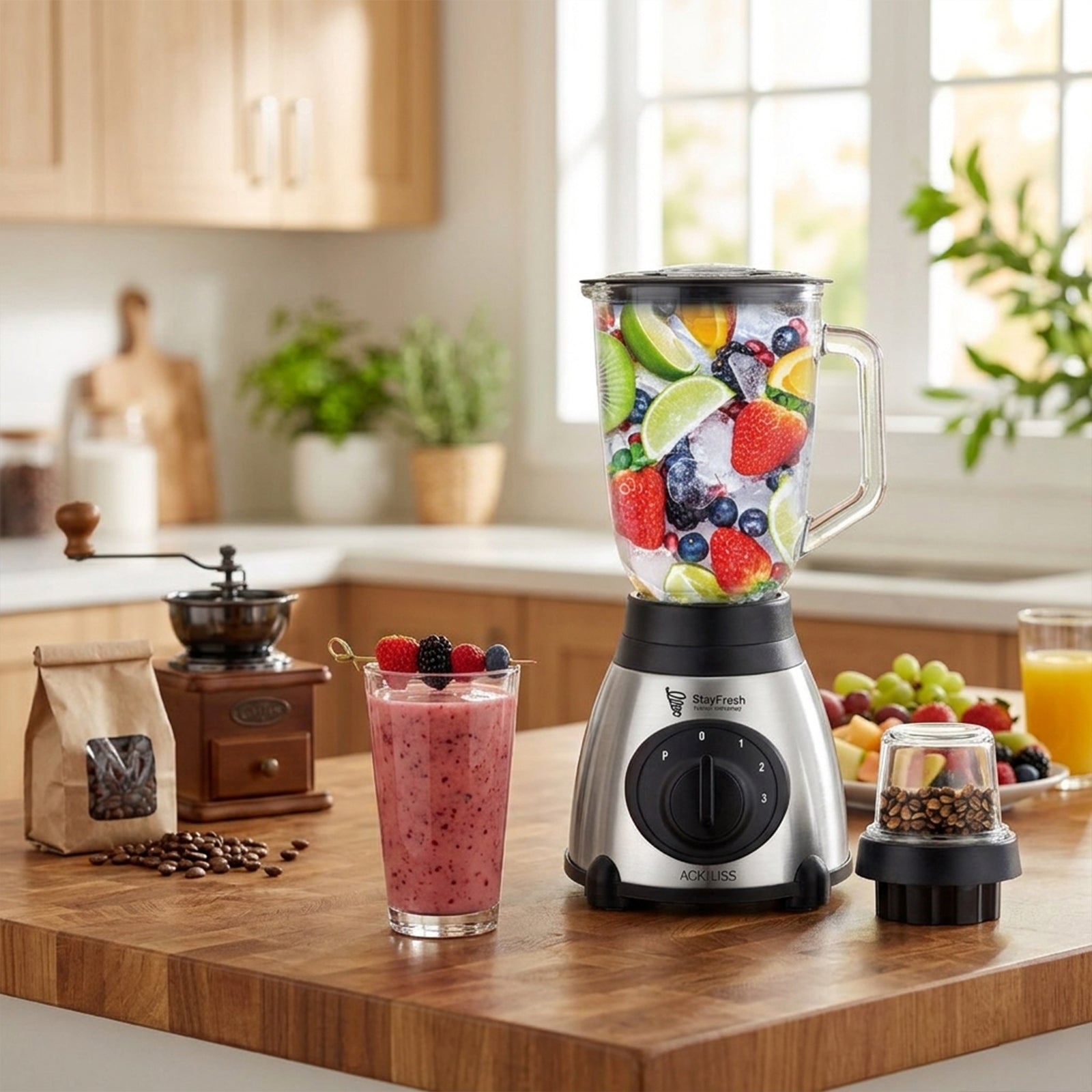 High-Speed Kitchen Mixer and Smoothie Maker Blenders