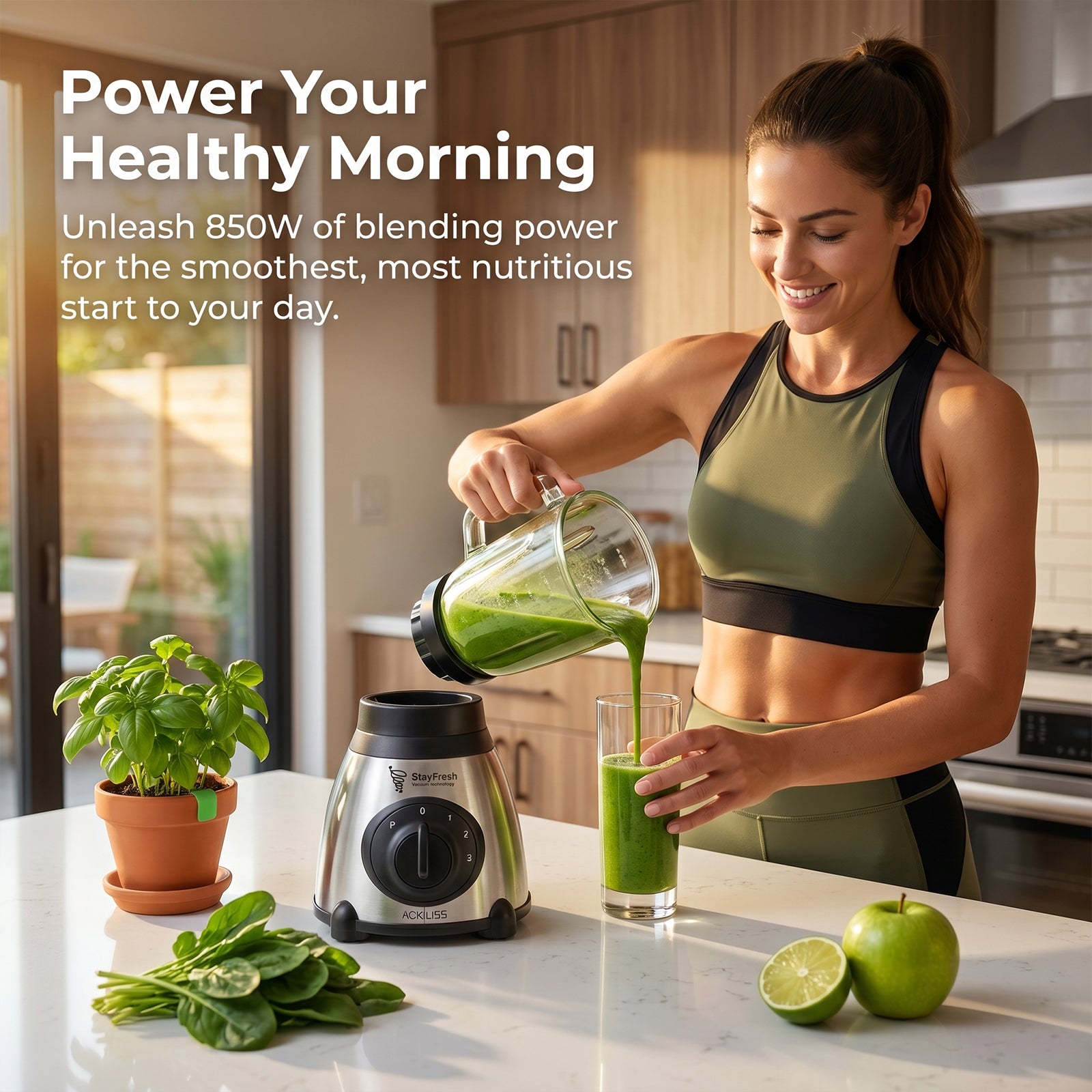 High-Speed Kitchen Mixer and Smoothie Maker Blenders