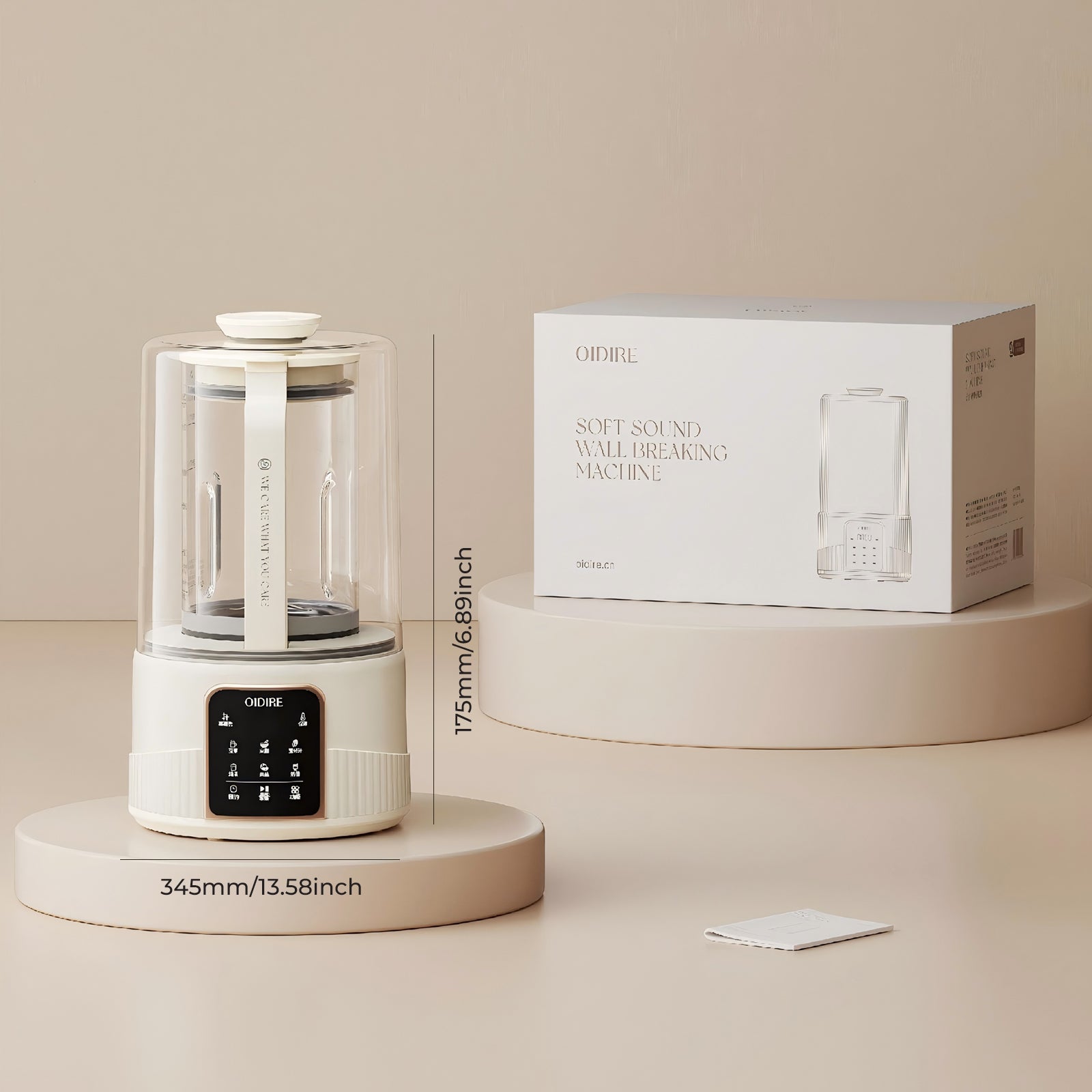 1.5L Quiet Soy Milk Maker with Soundproof Cover – ODI-PBJ51