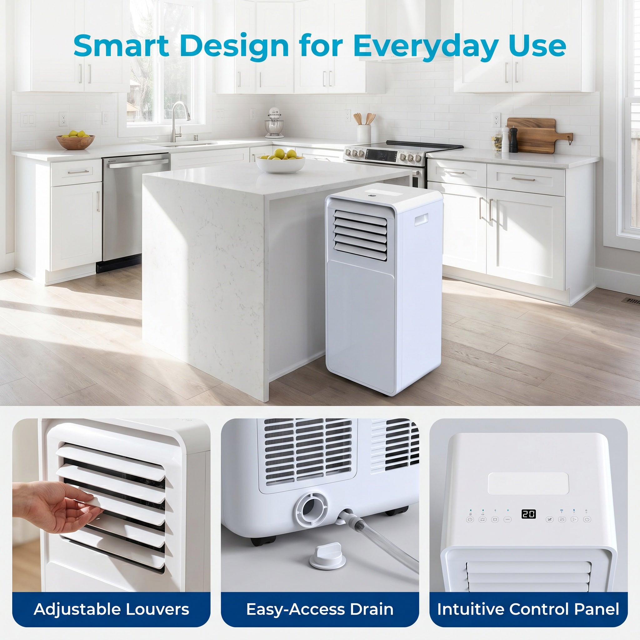 In Stock Wholesale Portable Air Conditioners Without Outdoor Units for OEM Brands No Installation Needed