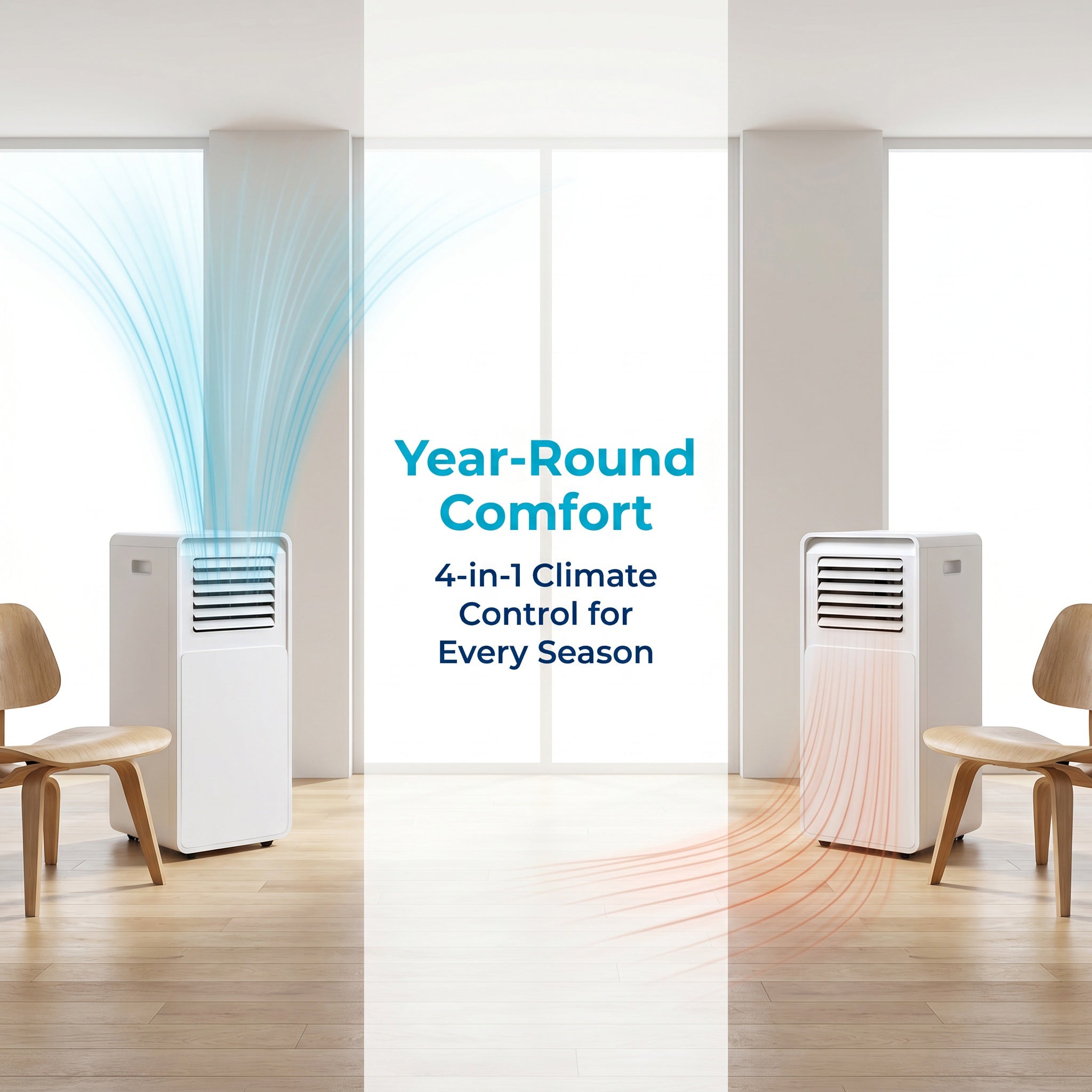 In Stock Wholesale Portable Air Conditioners Without Outdoor Units for OEM Brands No Installation Needed