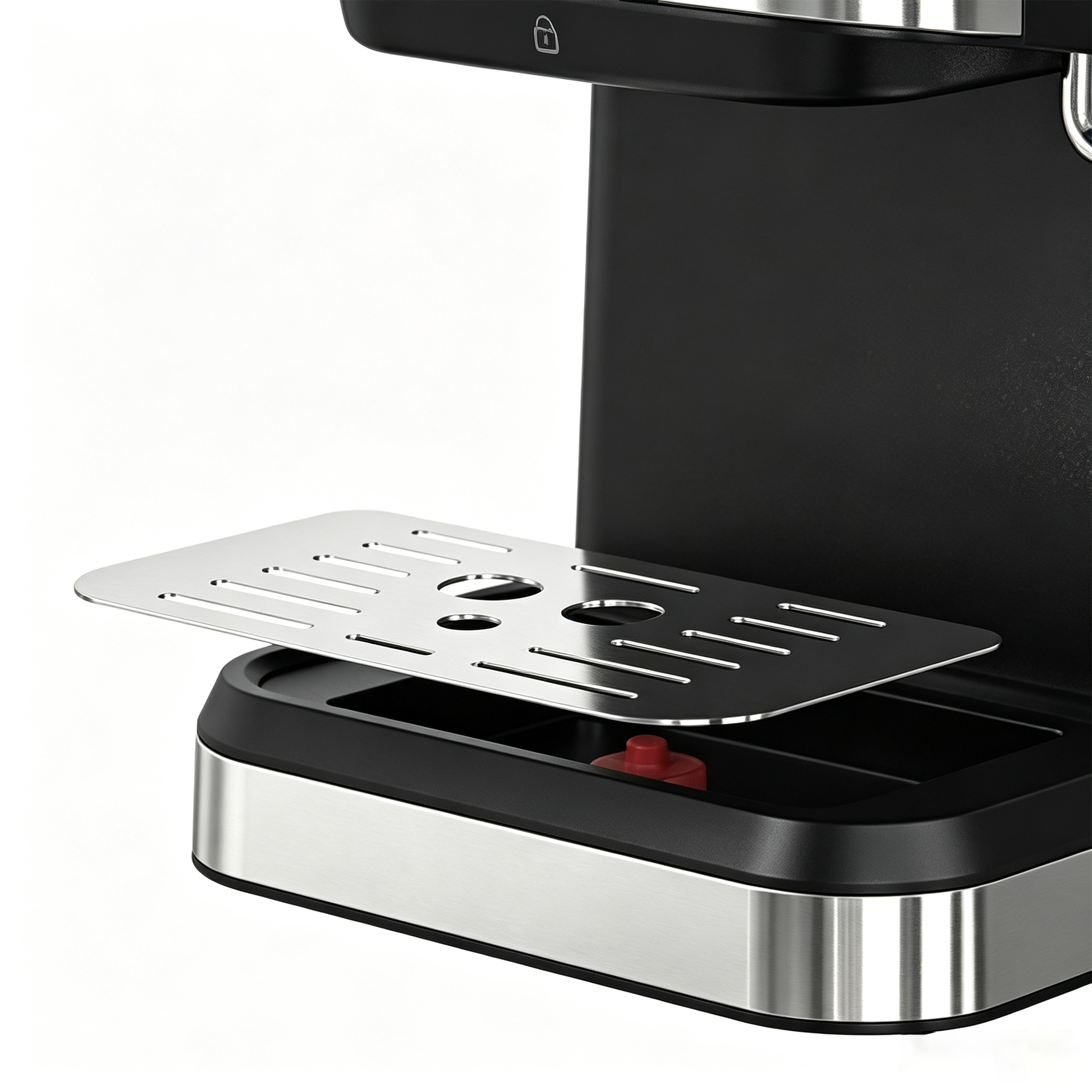 20-Bar Espresso Machine with Pressure Gauge and Steam Milk Frother