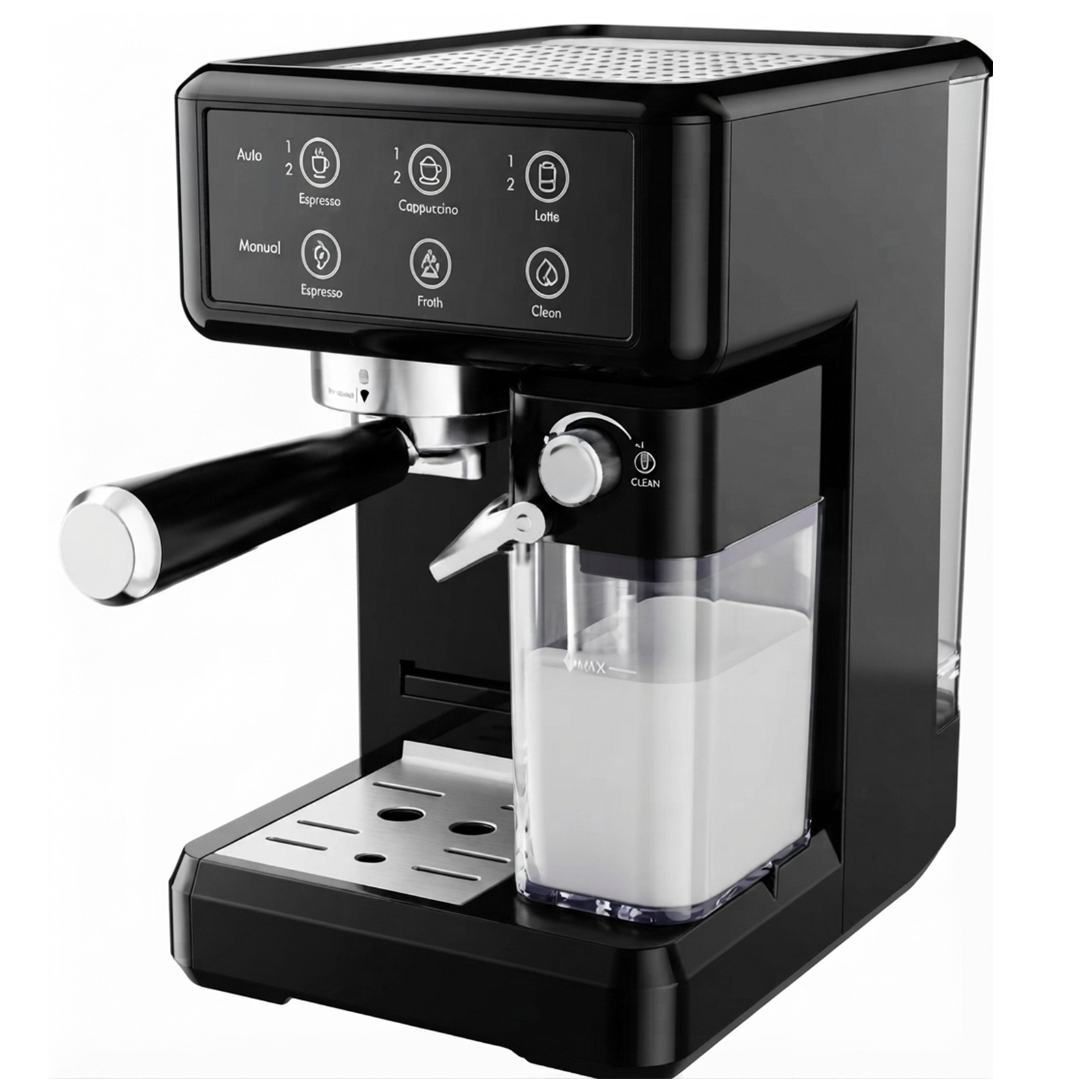 20-Bar Semi-Automatic Espresso Machine with Automatic Milk Frother