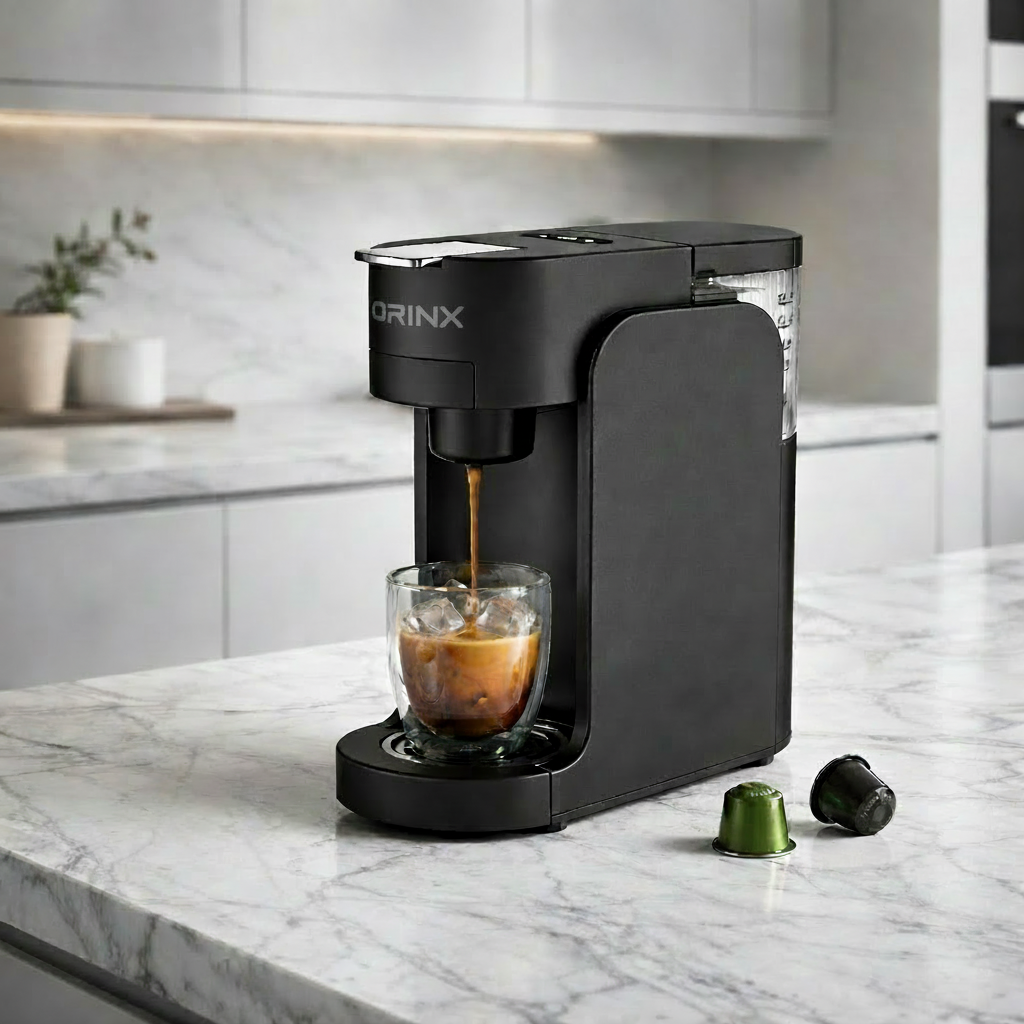 Single-Serve K-Cup Capsule Coffee Machine