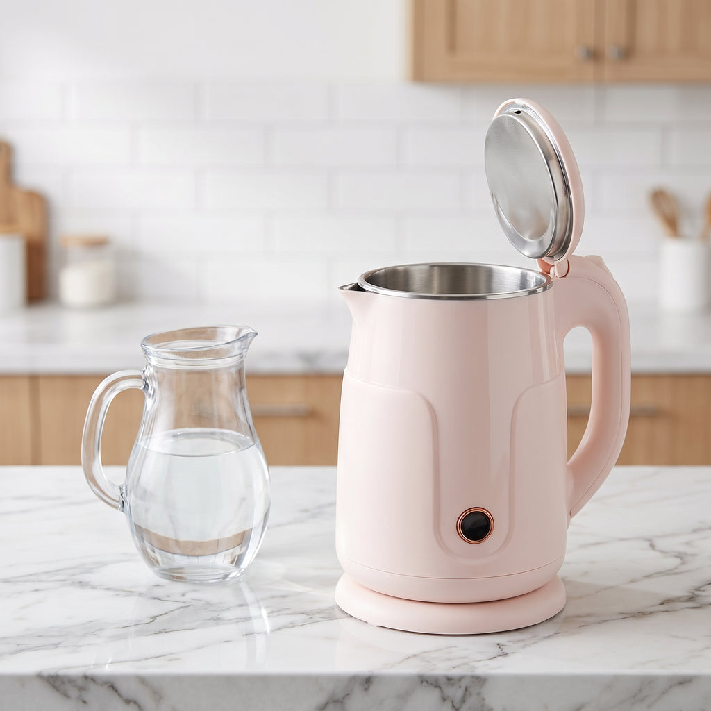 1.8L Double-Wall Electric Kettle with Boiling Indicator – ORF-192SD