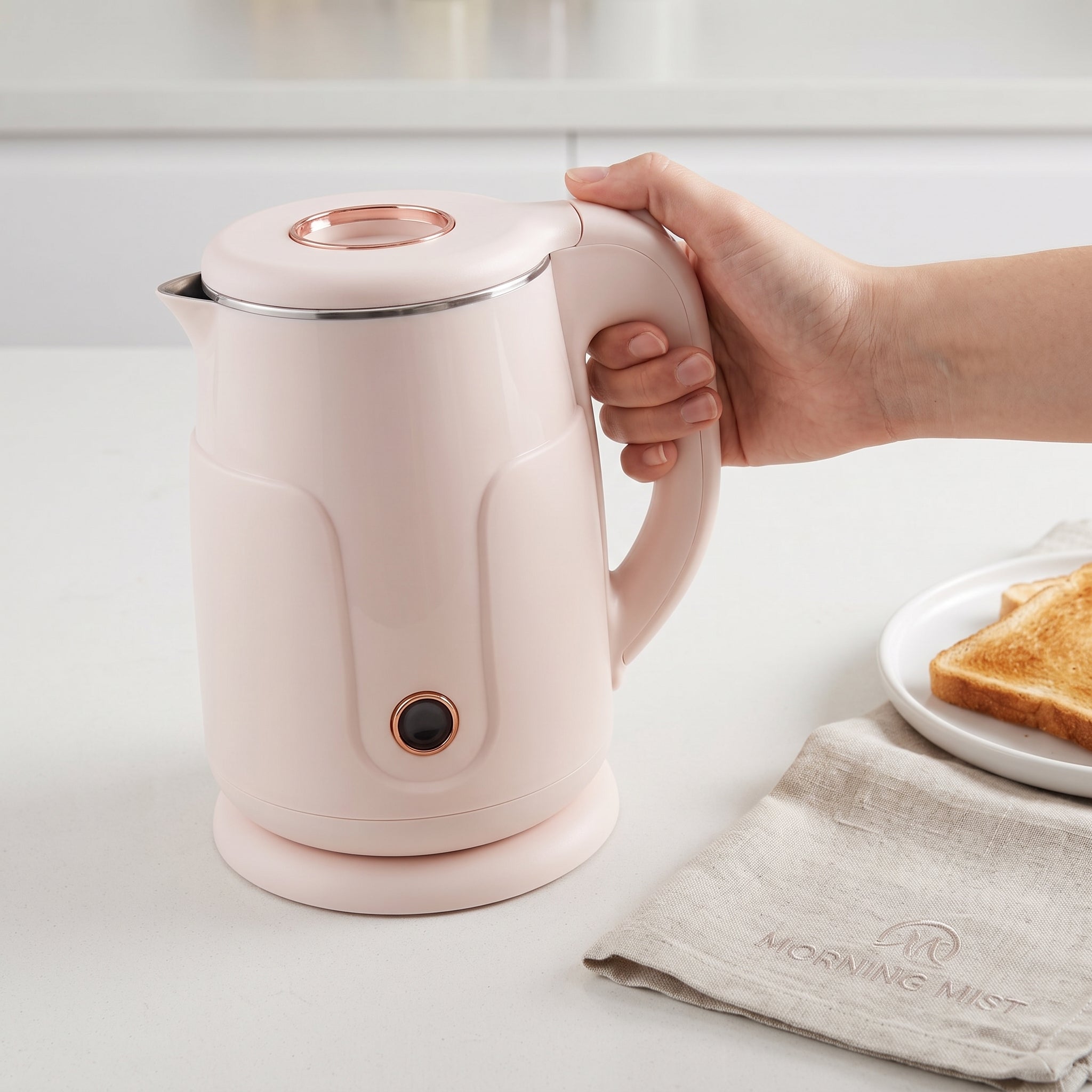 1.8L Double-Wall Electric Kettle with Boiling Indicator – ORF-192SD