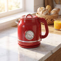 1.5L Retro Double-Wall Electric Kettle with Temperature Gauge – ORF-C13