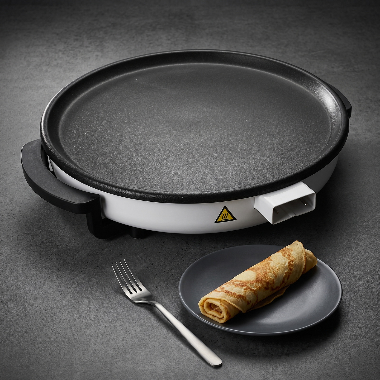 Electric Griddle with Large Non-Stick Plate