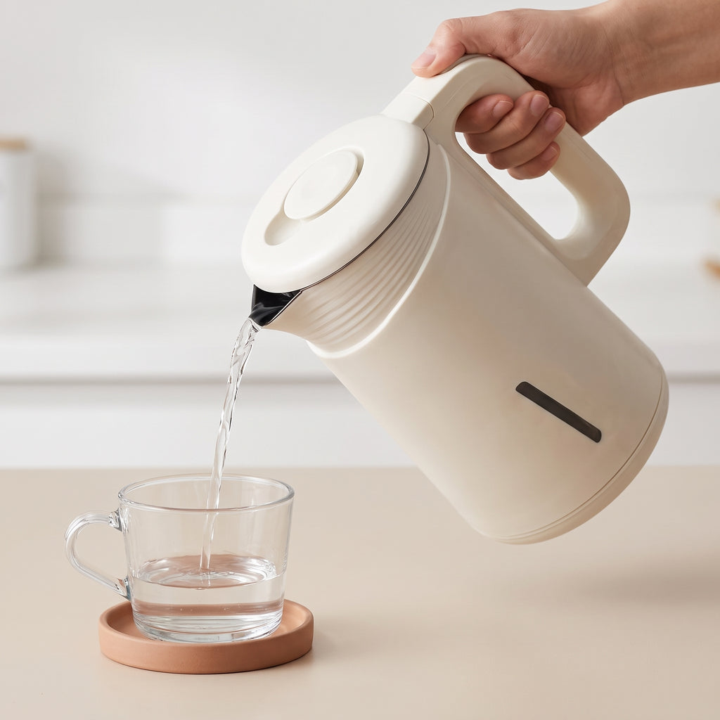 1.7L Double-Wall Electric Kettle with Water-Level Window – ORF-193SD