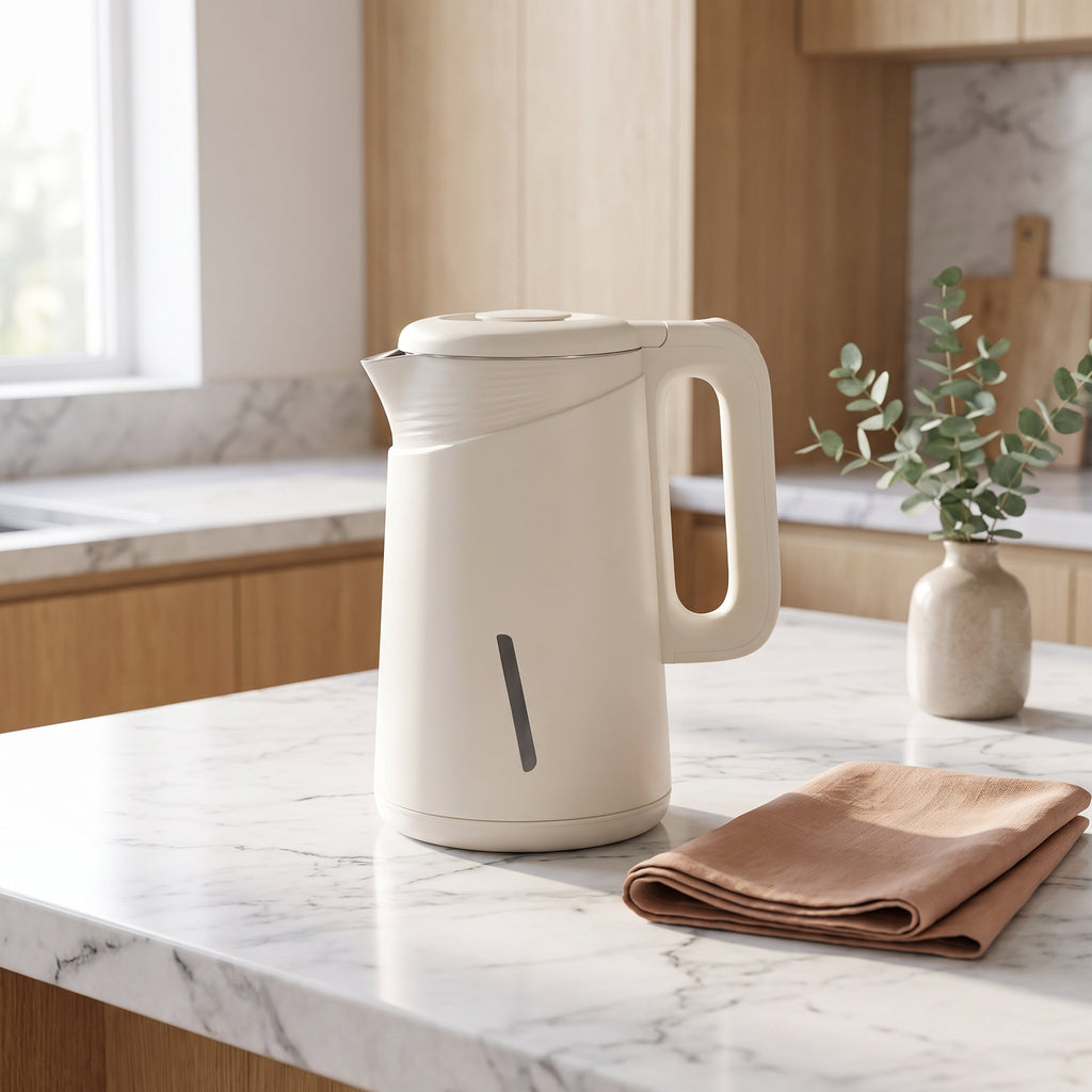 1.7L Double-Wall Electric Kettle with Water-Level Window – ORF-193SD