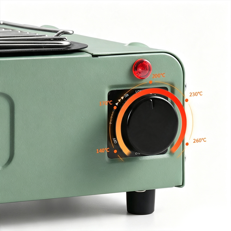 F-018A 1300W electric tabletop grill 2