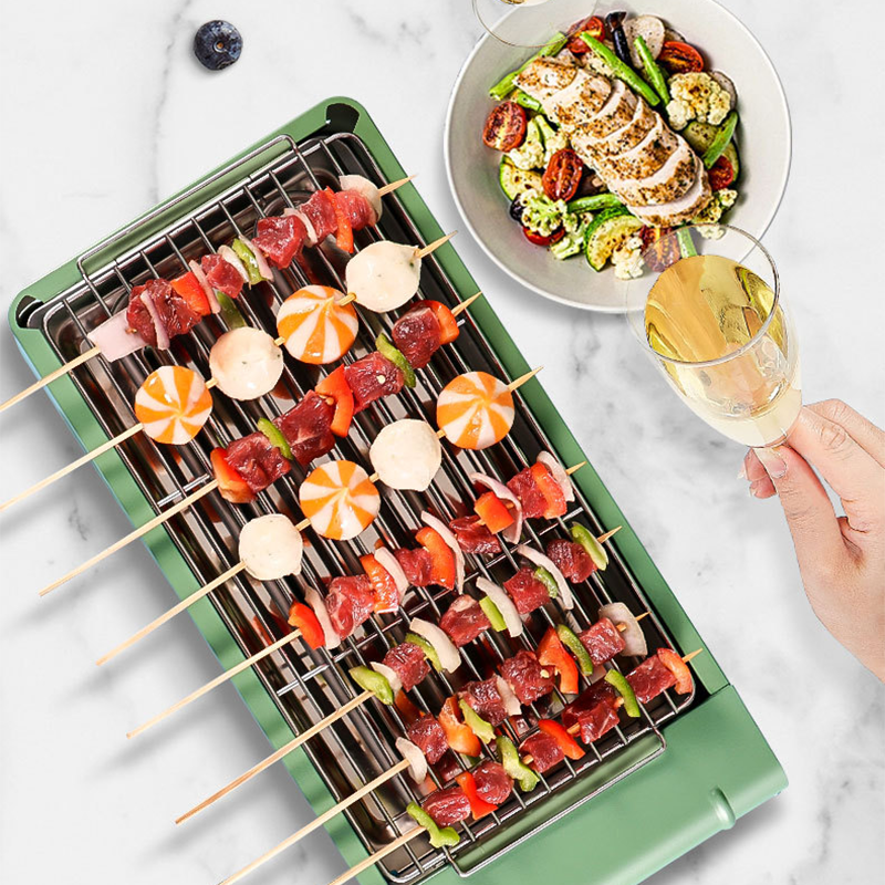 F-018A 1300W electric tabletop grill 3
