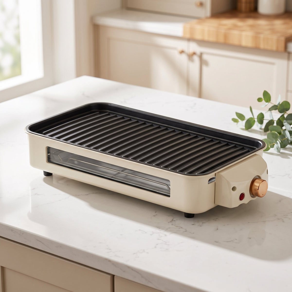 F-018B 1350W rectangular electric grill 5