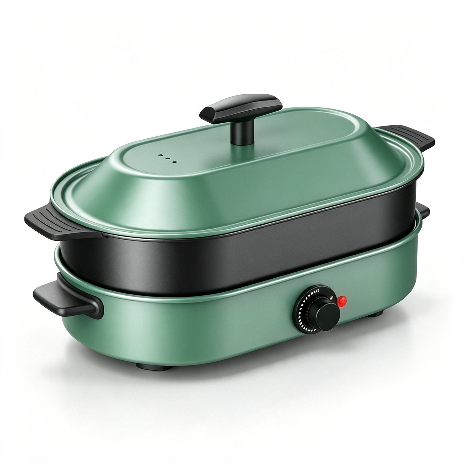 F-018C F-018D oval electric grill pan 2