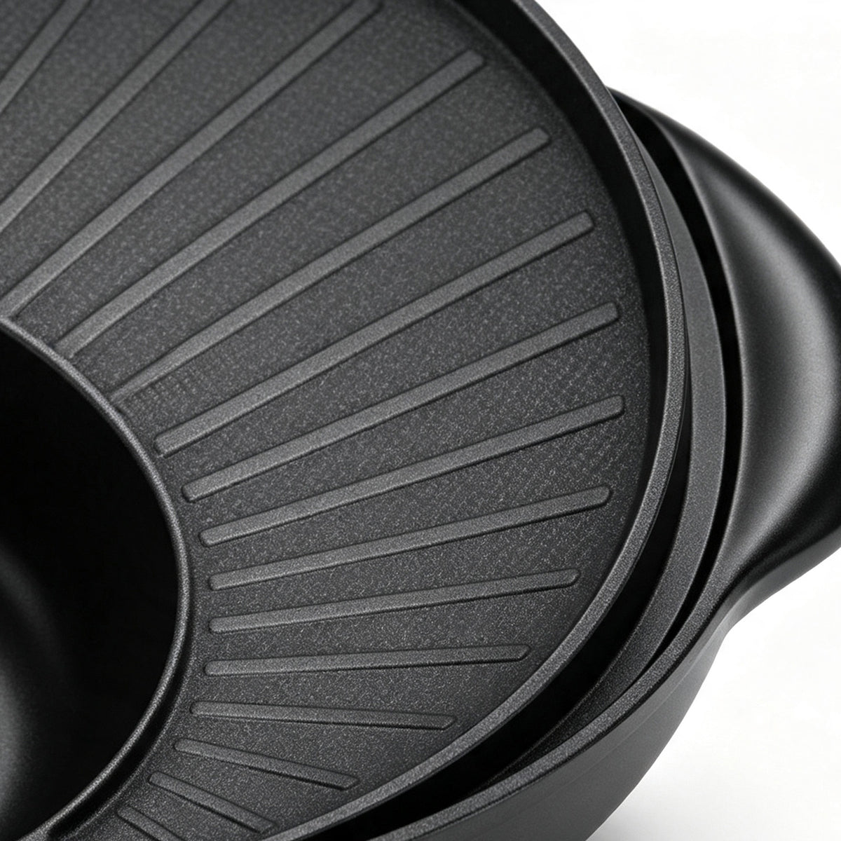 F-032 F-036 round electric grill and hot pot product view