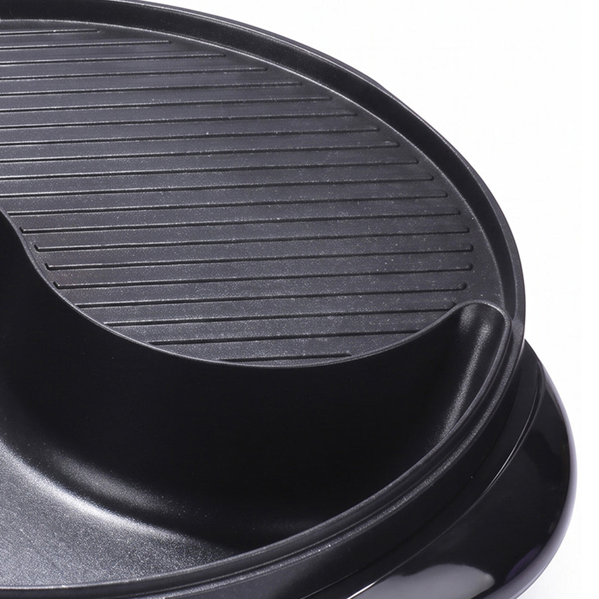 F-032A divided electric grill and hot pot product view