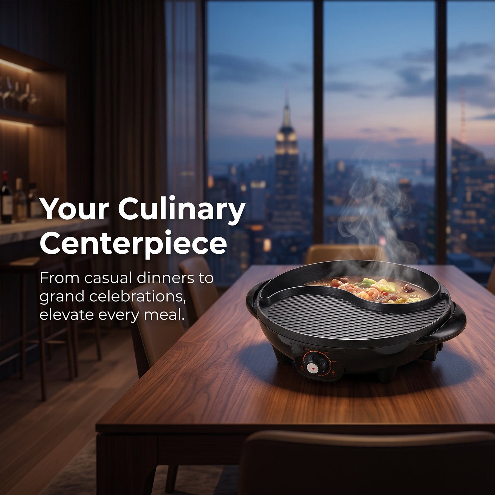 F-032A electric cooking appliance detail