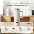 Fluted Tumbler Split Portable Blender