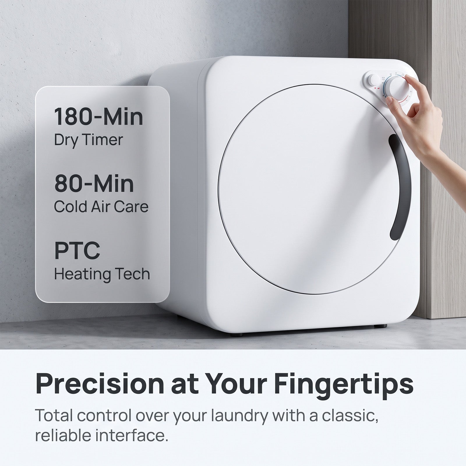 GDZ40-468E 180-minute timer and cold-air care