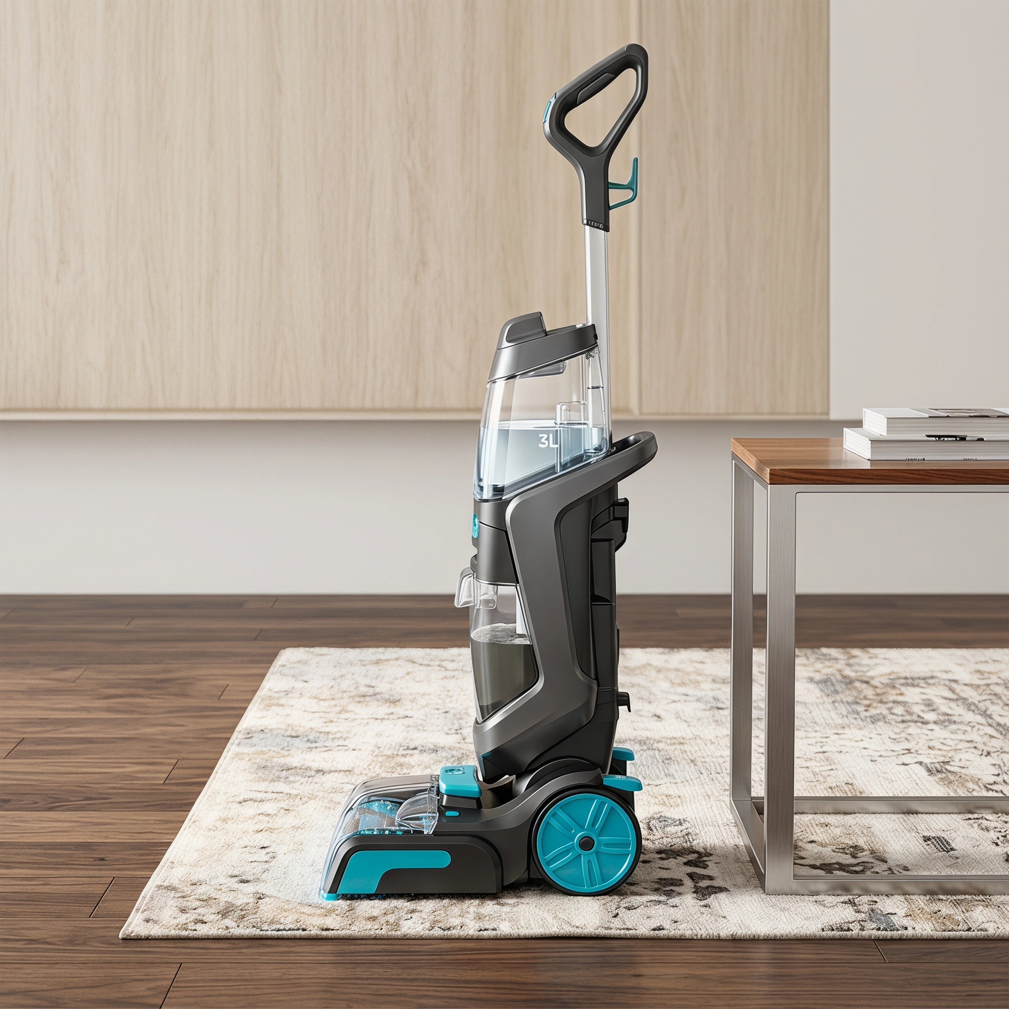Carpet Cleaner Machine 800W Portable Carpet Extractor for Home and Professional Fabric Cleaning
