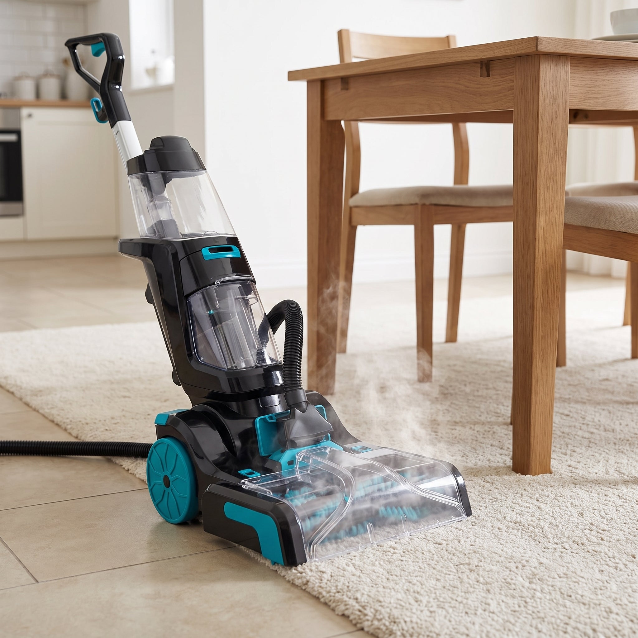 Carpet Cleaner Machine 2000W Professional Extraction Cleaner with Steam Function for Deep Cleaning