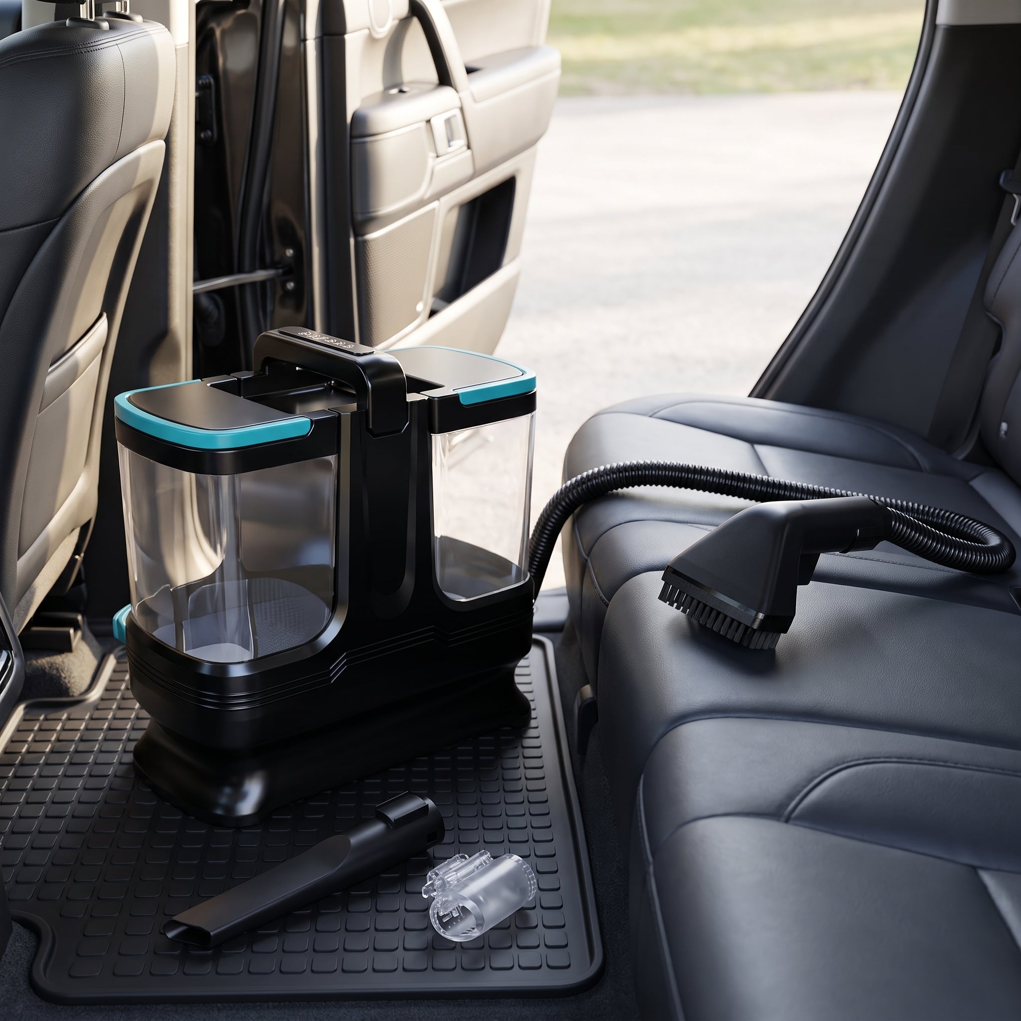 Steam Carpet Cleaner Machine 1800W Hot Water Upholstery Extractor for Professional Cleaning