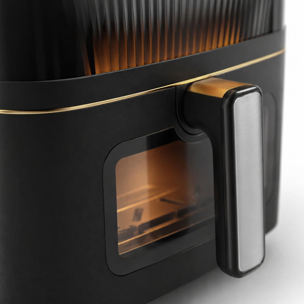 6L Smart TFT Air Fryer with Dual Viewing Windows, WiFi & App Control