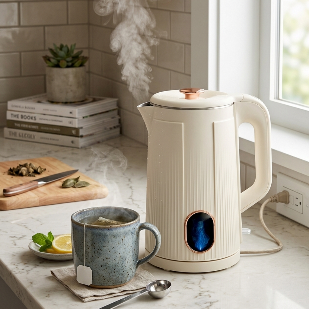 1.7L Double-Wall Electric Kettle – ORF-195SD