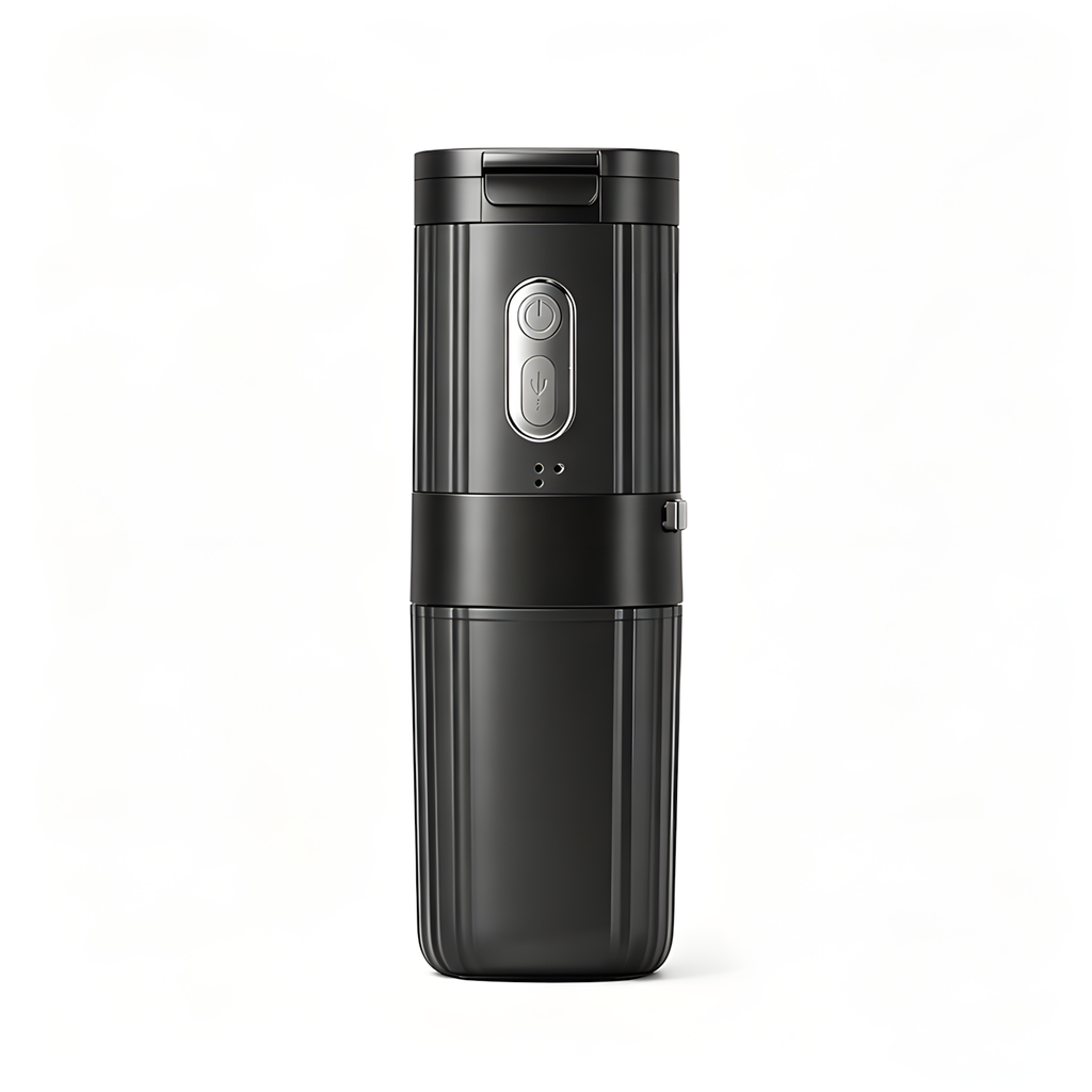Mini Portable Coffee Maker with 250ml Water Tank, Rechargeable Battery & Capsule Brewing System