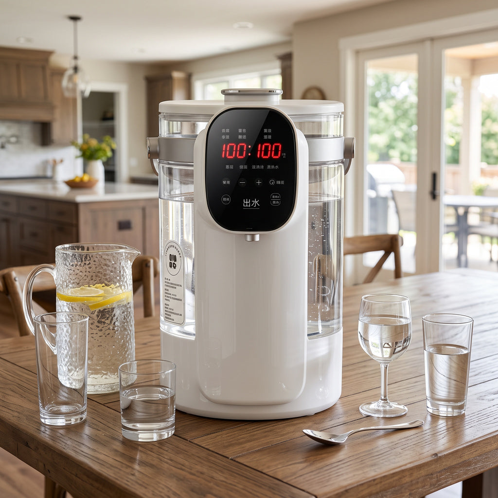 3.5L Integrated Glass Hot Water Dispenser with Multi-Temperature Control – ORF-2503