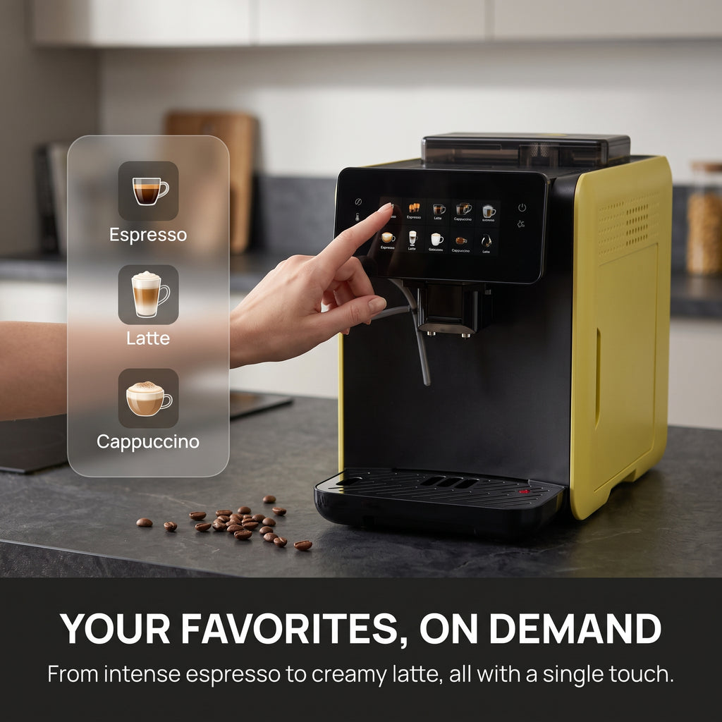Semi Automatic Espresso Coffee Machine with Automatic Milk Frother