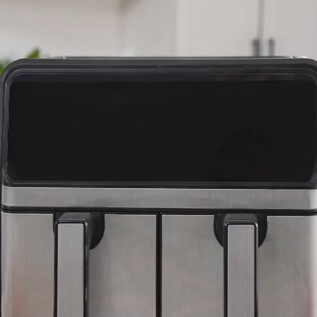 Smart 8L Dual Basket Air Fryer - 4L+4L Independent Double Zone Oven