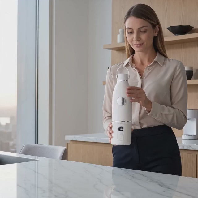 Bowling-Style Detachable Split Portable Blender