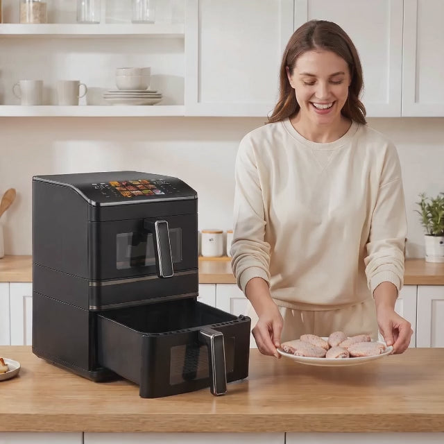 Smart 12L Double Drawer Air Fryer