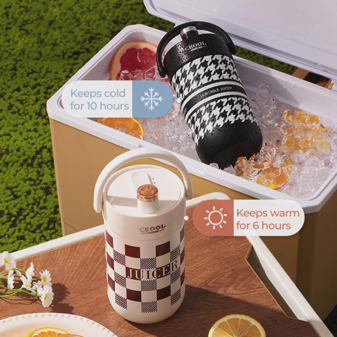 Stainless Steel Vacuum Insulated Portable Blender