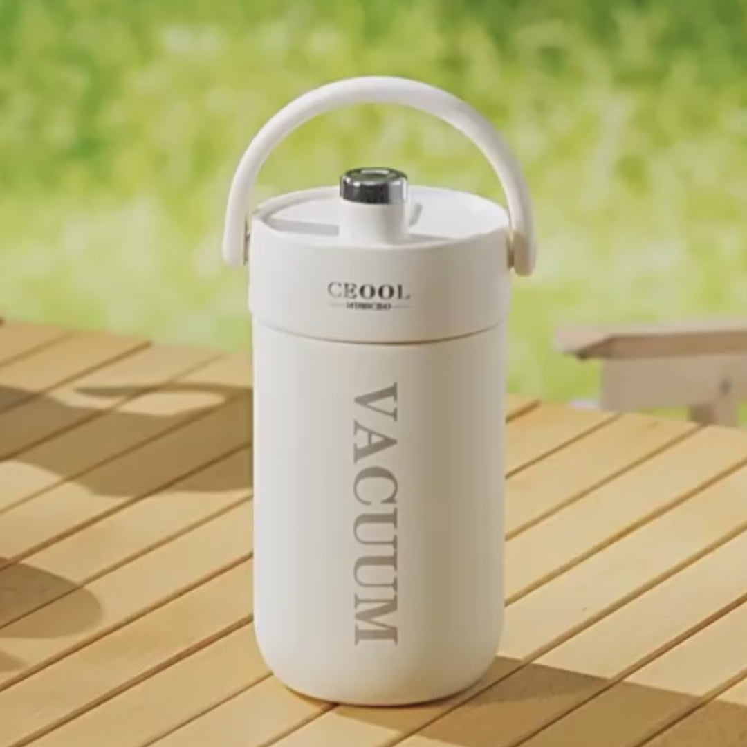 Double-Layer Borosilicate Glass Portable Blender