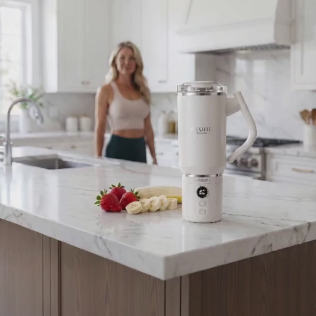 Angular Handle Tumbler Split Portable Blender