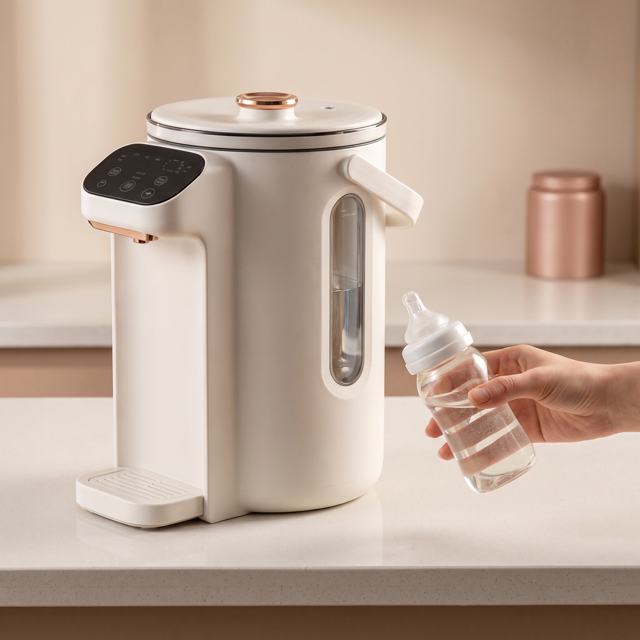 3.0L Digital Hot Water Dispenser with Split Tank and Temperature Display – ORF-2501