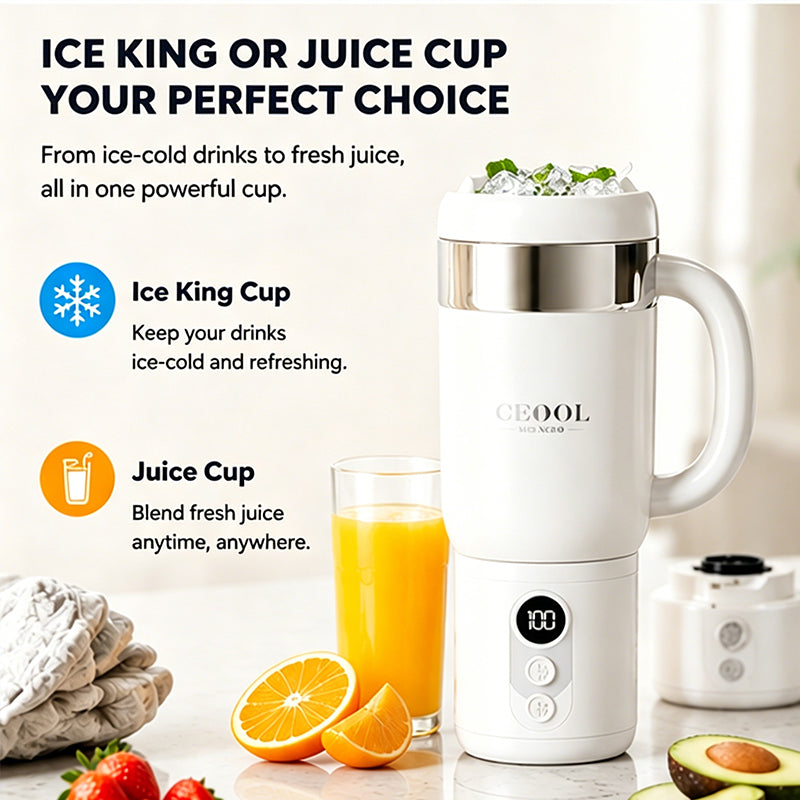 Heavy-Duty Tumbler Split Portable Blender