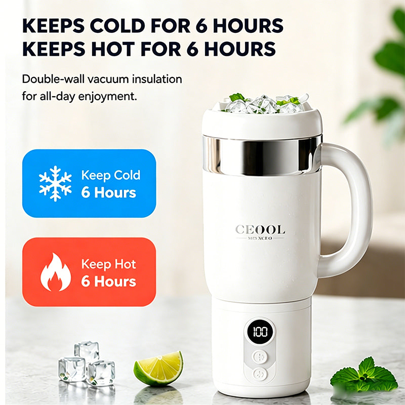 Heavy-Duty Tumbler Split Portable Blender