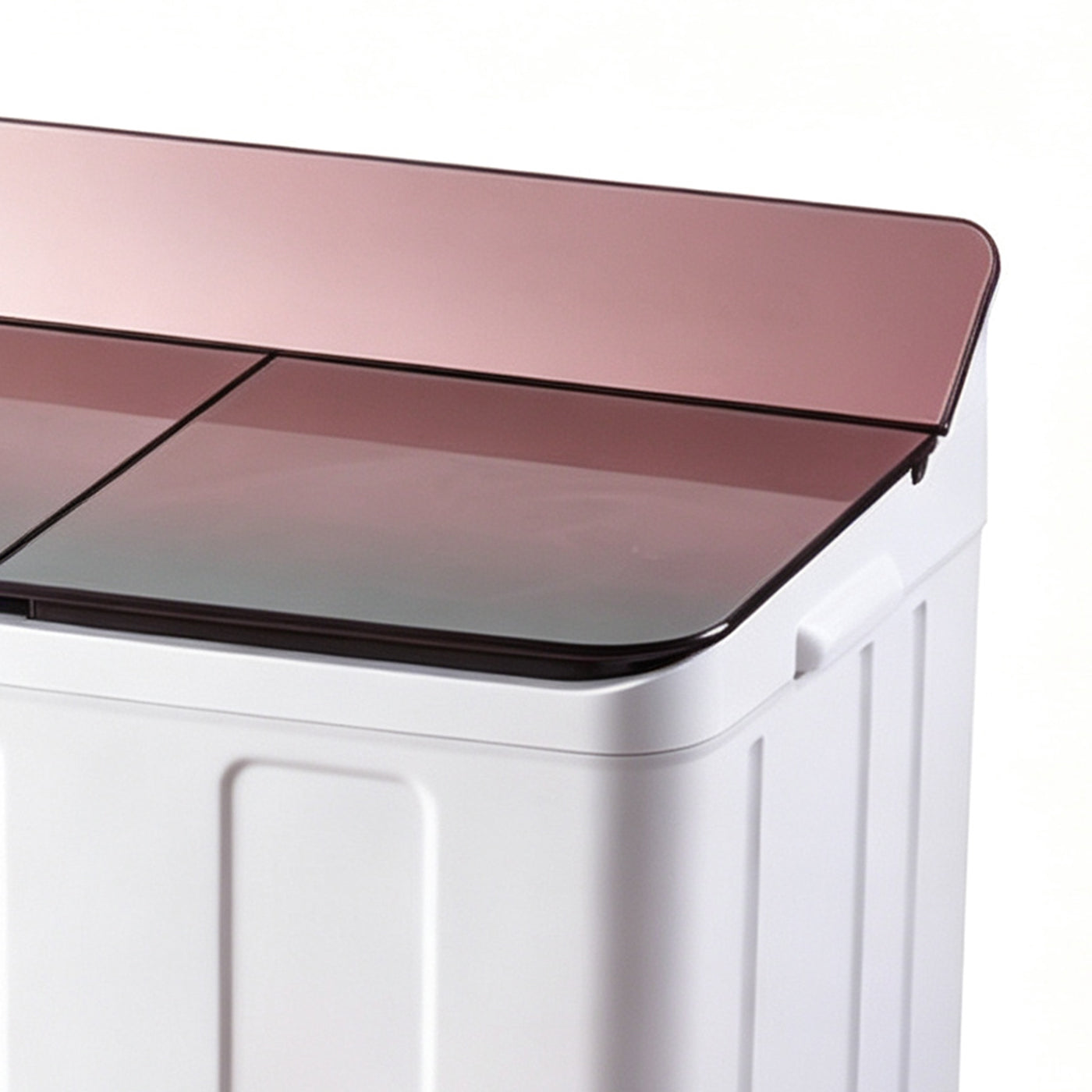 XPB160-1609S tempered glass twin tub lid detail