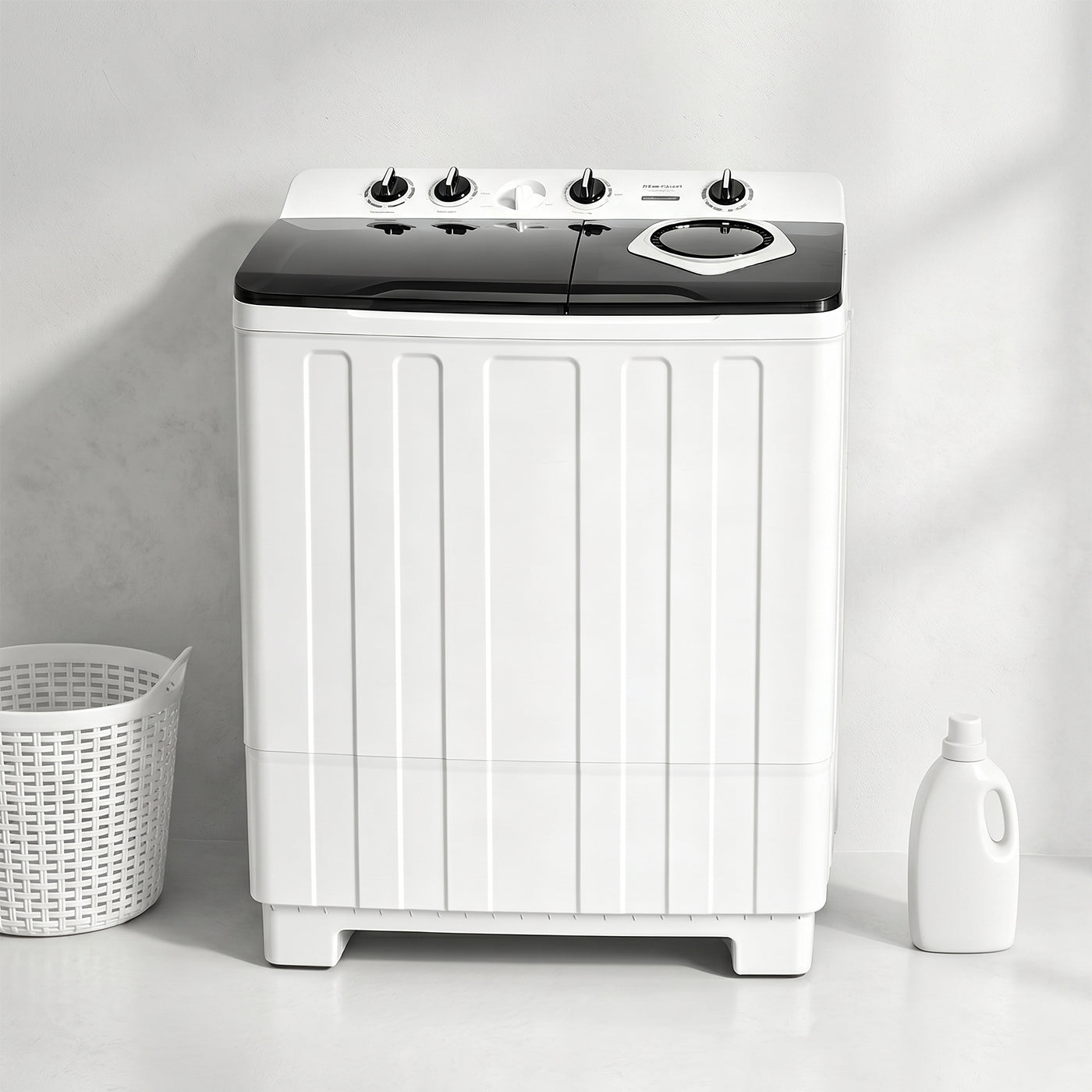 XPB200-2025S large capacity twin tub washer lifestyle view