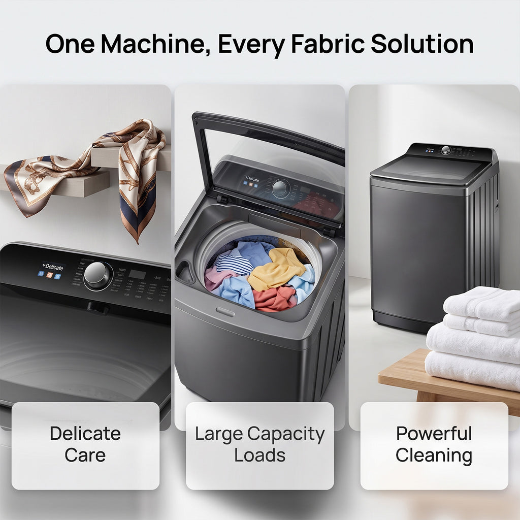 XQB158-2698 large capacity laundry and powerful cleaning features