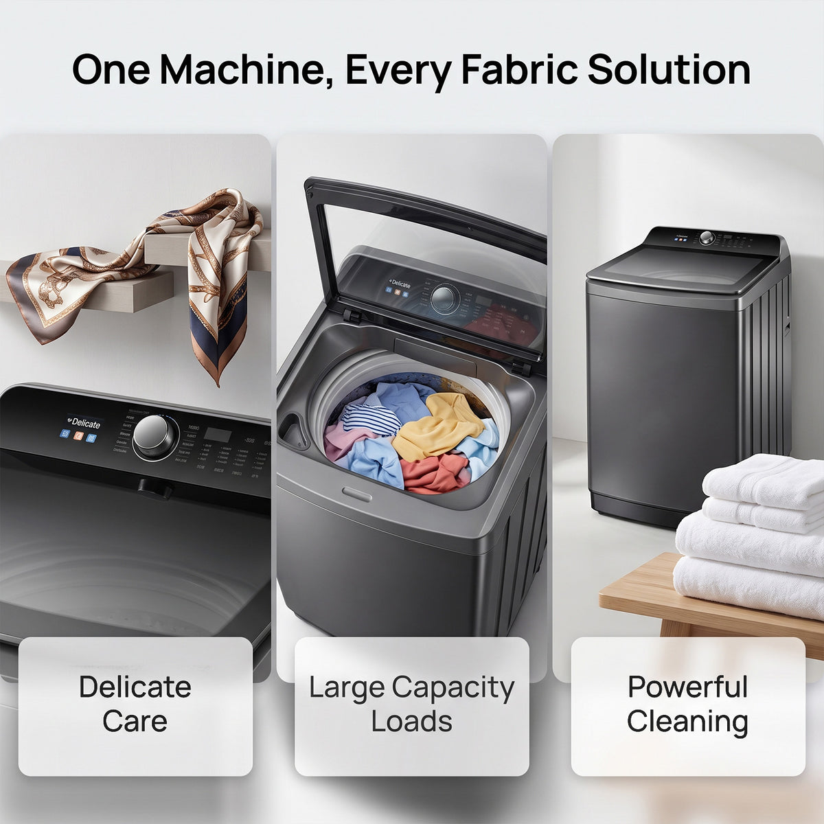 XQB158-2698 large capacity laundry and powerful cleaning features